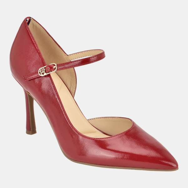 Tommy Hilfiger Women's Gefrey d'Orsay Mary Jane Pumps - Red Patent