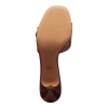 Coach Women's Margot Slip-On Kitten Heel Sandals - Signature Sateen/Khaki/Poppy - Image 6