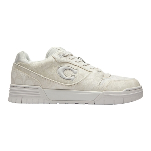 Coach Women's Soho Lace-Up Sneakers - White Tonal Mixed Signature - Image 3