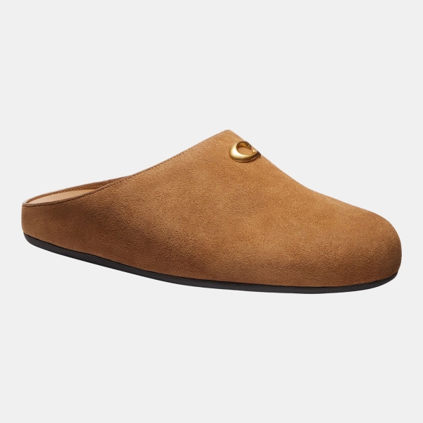 Coach Women's Sculpted C Soft Slip-On Mules