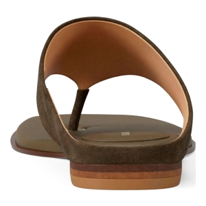 Women's Alster Thong Flat Sandals - Loden Suede - Image 4