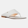 Women's Alster Thong Flat Sandals - Eggshell Leather