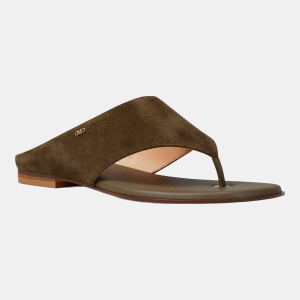 Women's Alster Thong Flat Sandals - Loden Suede