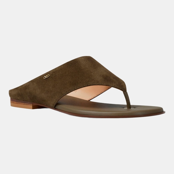 Women's Alster Thong Flat Sandals - Loden Suede