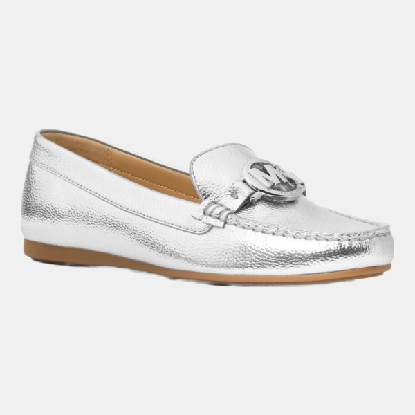 Michael Kors Outlet Fulton Metallic Moccasin