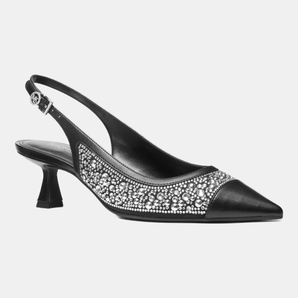 Michael Kors Outlet Amali Embellished Slingback Pump