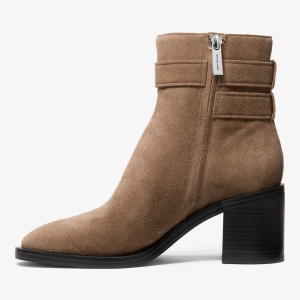 Michael Kors Outlet Carson Suede Boot - Image 4