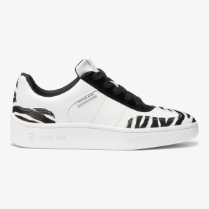 Michael Kors Outlet Kai Mixed-Media Sneaker - Image 3
