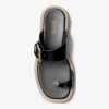 Michael Kors Outlet Selah Leather Slide Sandal - Image 4