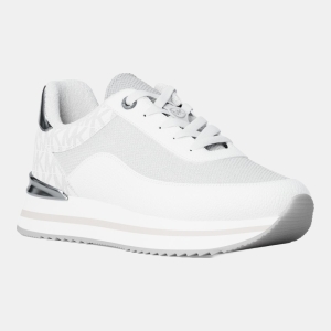 Michael Kors Outlet Hattie Mixed-Media Trainer