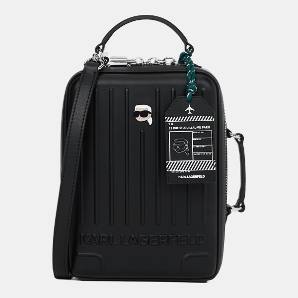 Karl Lagerfeld Ikon suitcase crossbody bag