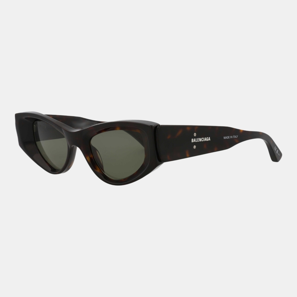 Balenciaga Novelty Women's Brown Sunglasses - Havana