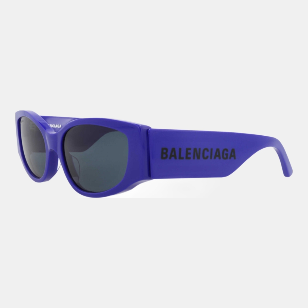 Balenciaga Women's Blue Cat-Eye Sunglasses