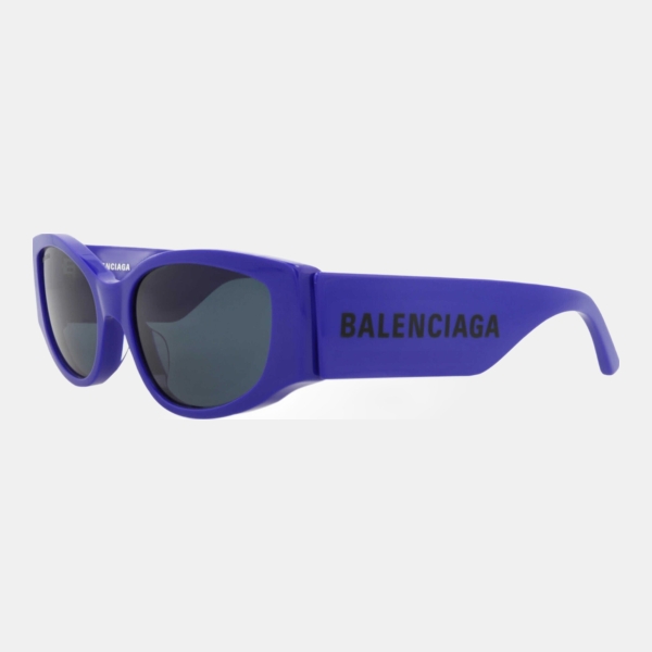 Balenciaga Women's Blue Cat-Eye Sunglasses