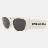 Balenciaga Women's White Sunglasses