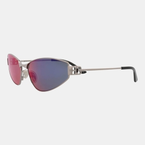 Balenciaga Women's Grey Sunglasses - Ruthenium