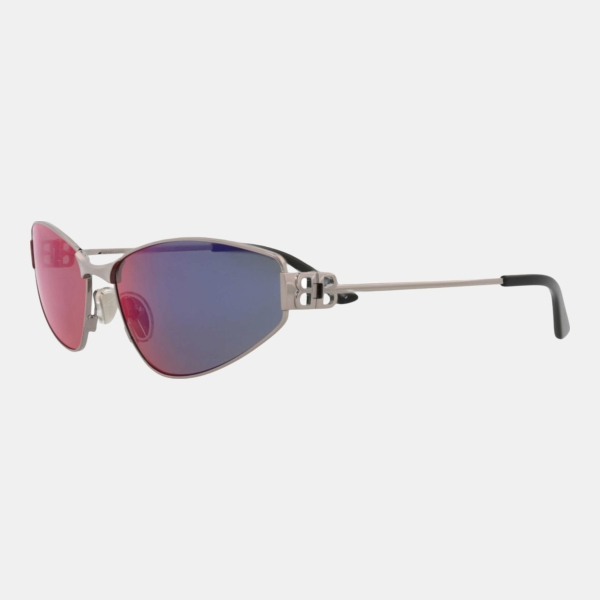 Balenciaga Women's Grey Sunglasses - Ruthenium
