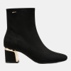DKNY CHIARA HEELED BOOTIE - Black