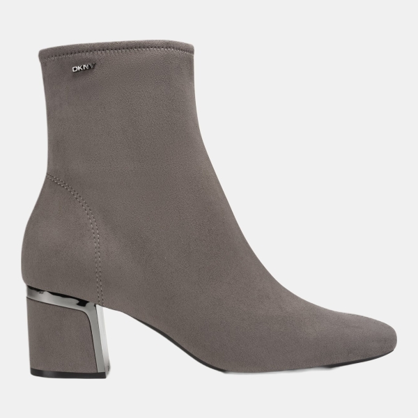 DKNY CHIARA HEELED BOOTIE - Morel