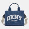 DKNY HADLEE SMALL DENIM LOGO TOTE