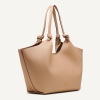 DKNY PAULA MEDIUM COMMUTER TOTE - CAPPUCCINO - Image 6