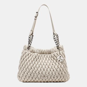 DKNY RAYA SHOULDER BAG - Light Taupe