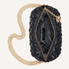 DKNY RAYA SMALL SHOULDER BAG - Black / Gold - Image 5