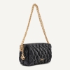 DKNY RAYA SMALL SHOULDER BAG - Black / Gold - Image 4