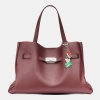 DKNY BRYAR LARGE SATCHEL - Aged Wine