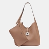 DKNY DARIA LARGE HOBO BAG - Cappuccino