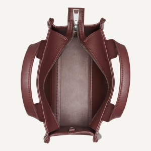 DKNY HADLEE SMALL LOGO TOTE - AGED WINE - Image 6