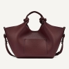 DKNY PAULA SMALL COMMUTER TOTE - AGED WINE - Image 3