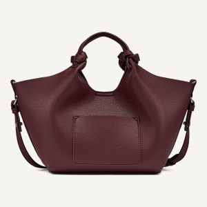 DKNY PAULA SMALL COMMUTER TOTE - AGED WINE - Image 3