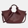 DKNY PAULA SMALL COMMUTER TOTE - AGED WINE