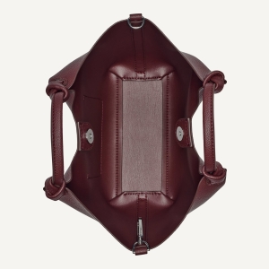 DKNY PAULA SMALL COMMUTER TOTE - AGED WINE - Image 6