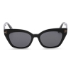 Tom Ford Juliette Women's Black Cat-Eye Sunglasses - Image 4