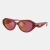 Coach Women's Brown Square Sunglasses - Milky Light Ochre
