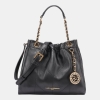 KARL LAGERFELD PARIS AMANDINE CROSSBODY BAG - Black / Gold