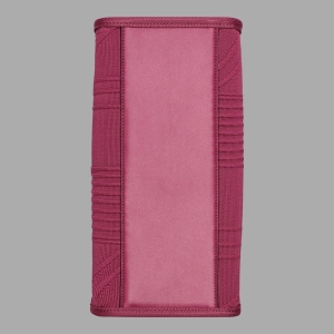 KARL LAGERFELD PARIS KRISTINA DEBOSS KNIT MEDIUM TOTE - Currant - Image 6