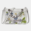 KARL LAGERFELD PARIS SAVOIE FLORAL MINI CROSSBODY - White Multi
