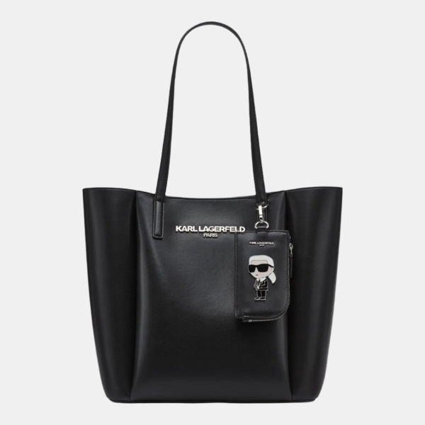 KARL LAGERFELD PARIS LOUISE TOTE - Black