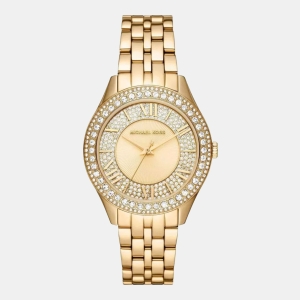 Michael Kors Harlowe Quartz Gold Dial Women's Watch