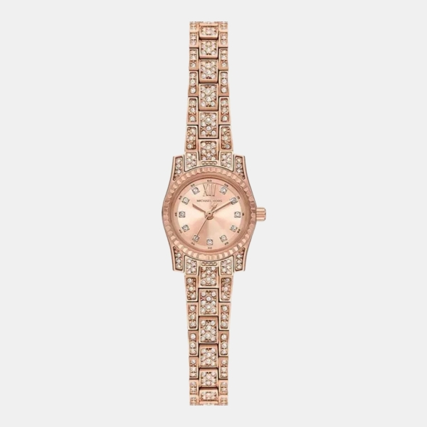 Michael Kors Lexington Mini Quartz Rose Gold Dial Women's Watch