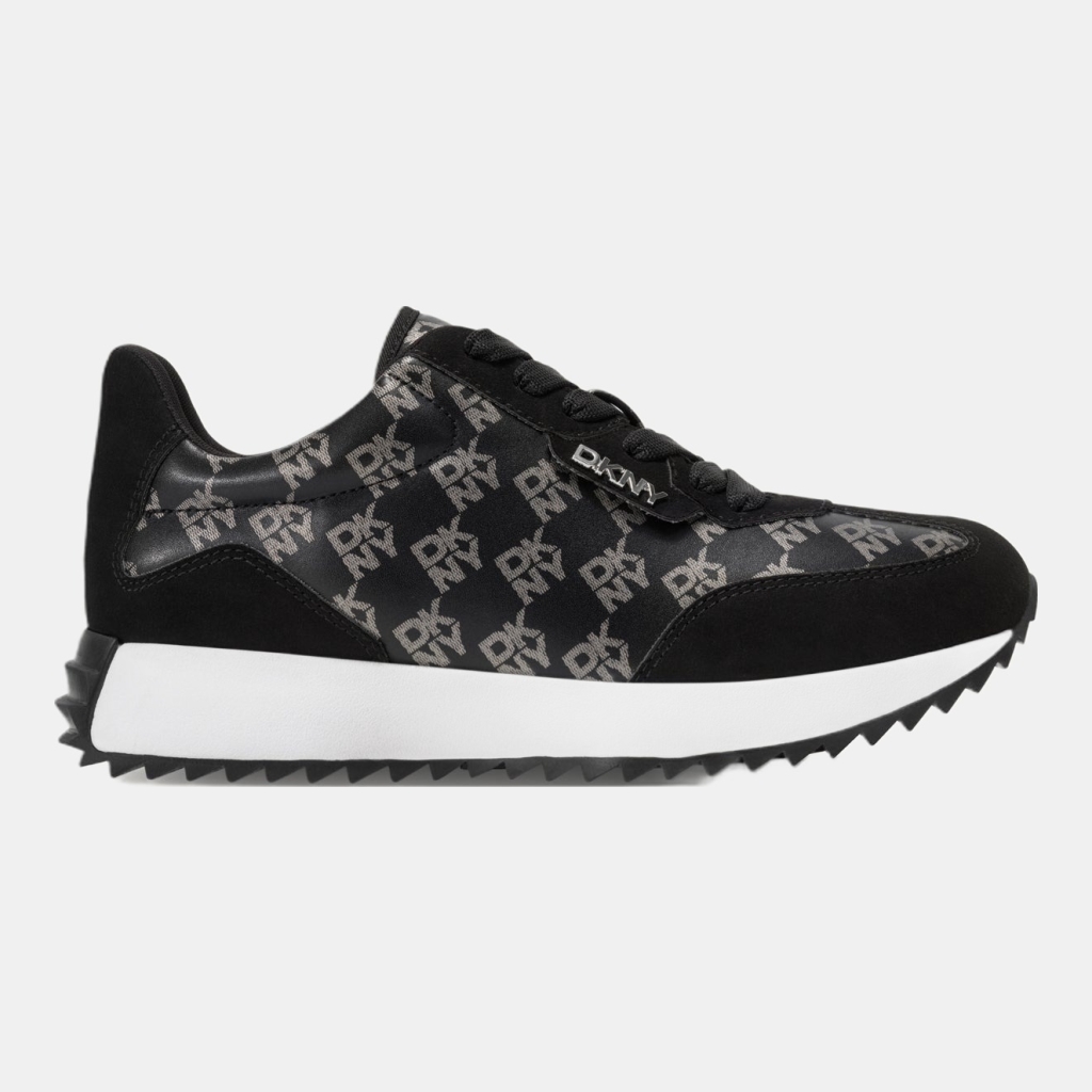 DKNY NAPLES LACE UP SNEAKER - Black