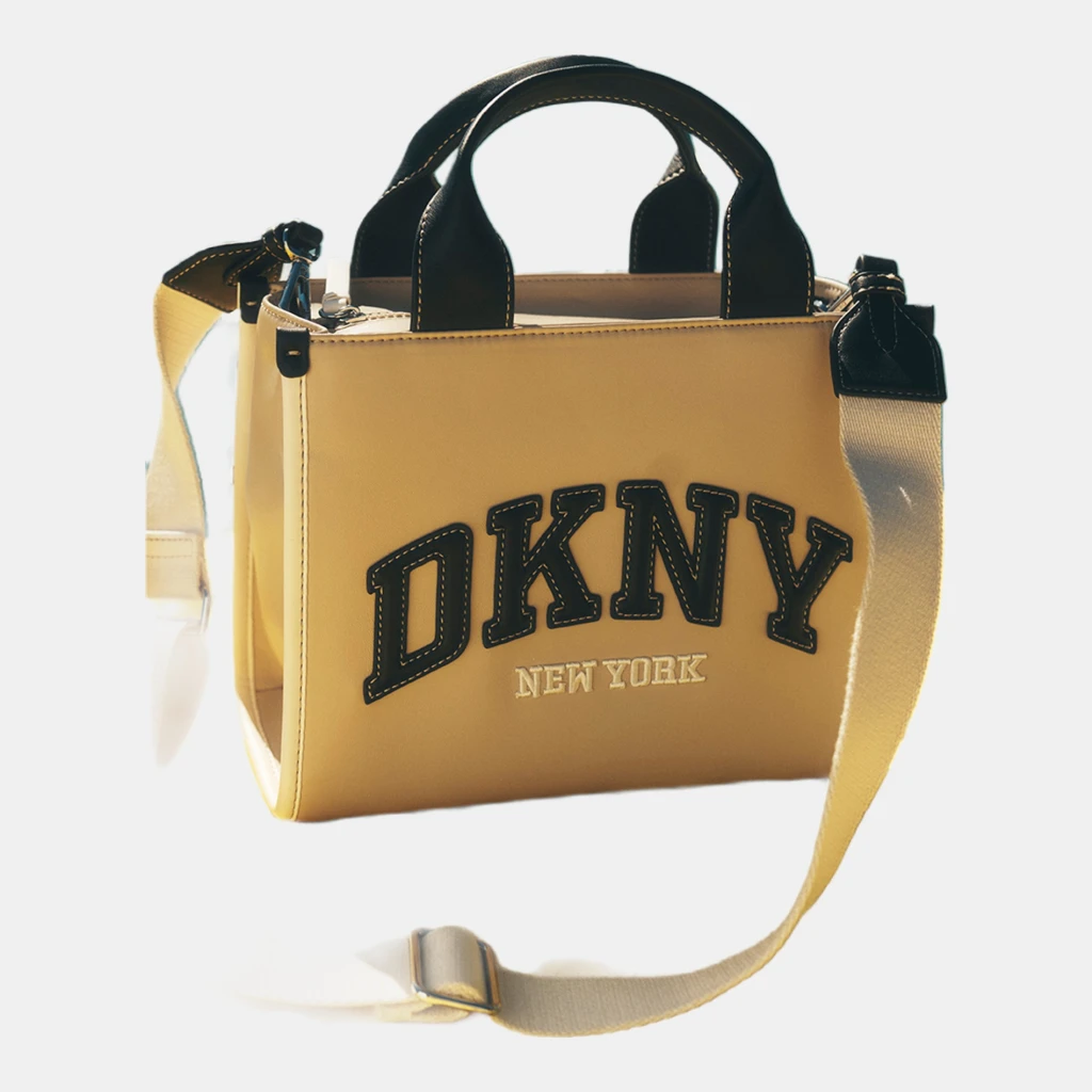 DKNY HADLEE SMALL LOGO TOTE - Light Taupe