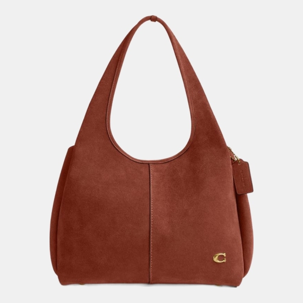 Coach Lana Shoulder Bag - Brass/Clay