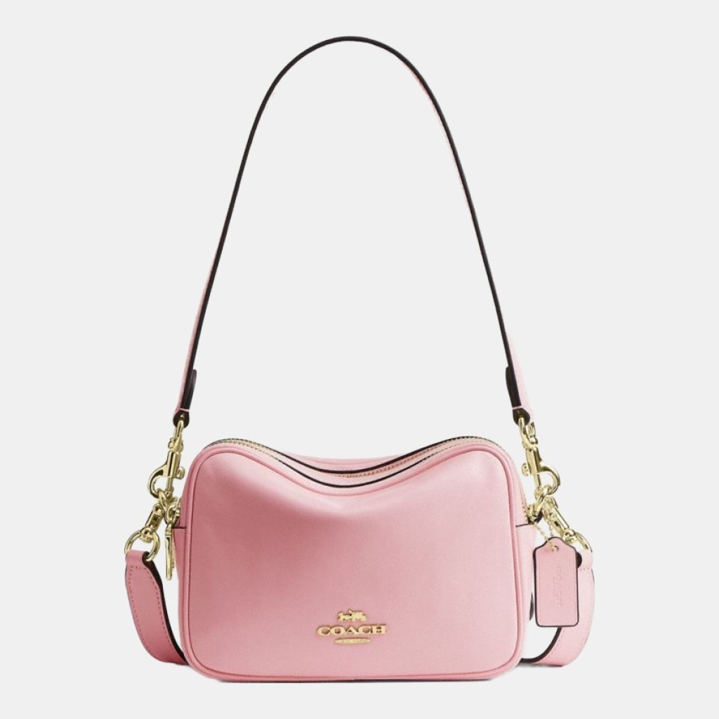 Coach Mini Carey Crossbody Bag - Gold/Soft Pink