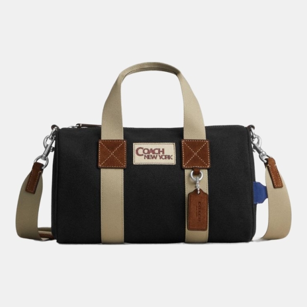 Coach Expedition Duffle Bag - Silver/Black Multi
