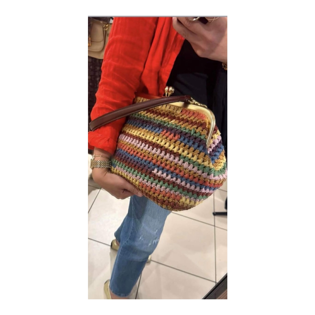 Coach Kisslock Bag - Multi-colored