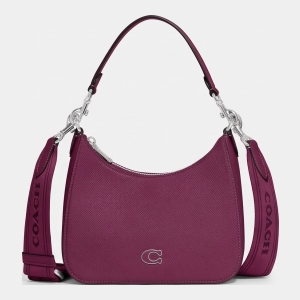 Coach Crescent Shoulder Bag - Magenta